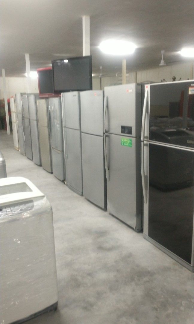 Perabot dan carpet dngan secondhand peti ais dan mesin basuh