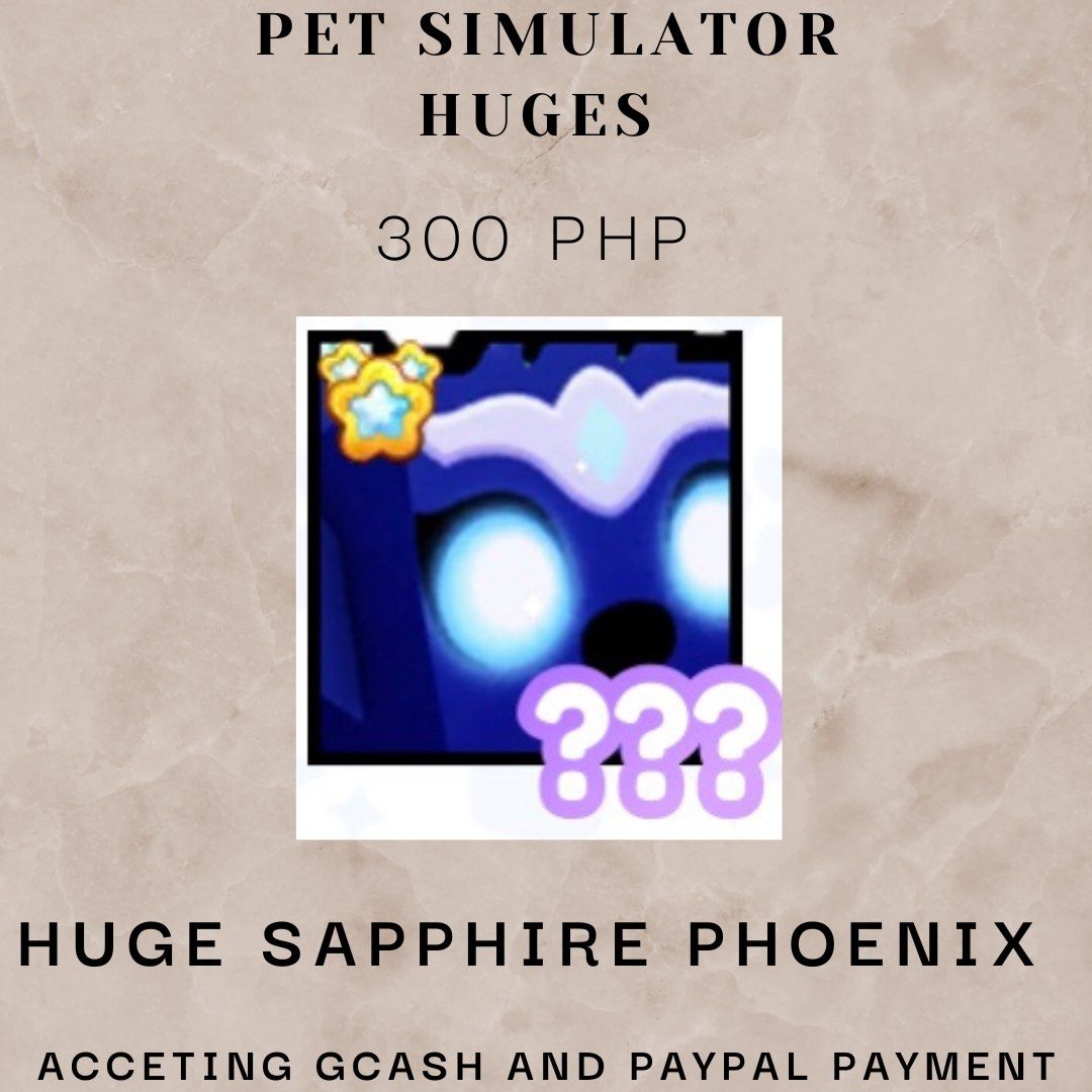 Pet Simulator X Gems Cheap, Video Gaming, Gaming Accessories, In-Game  Products on Carousell