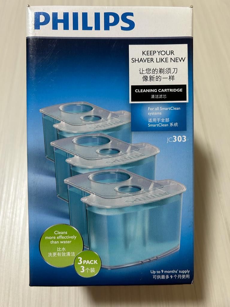 Philips Norelco Cleaning Cartridges for SmartClean System, Count, JC303 52