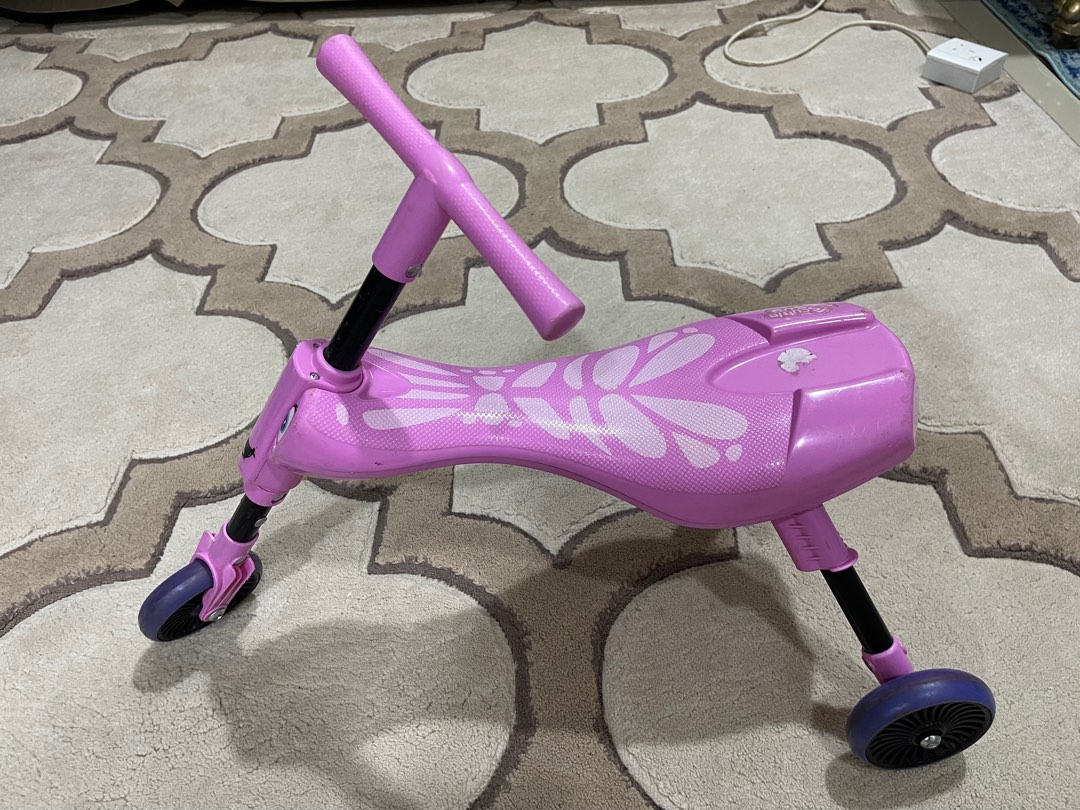 PINK SCUTTLE BUG BIKE Babies Kids Infant Playtime on Carousell