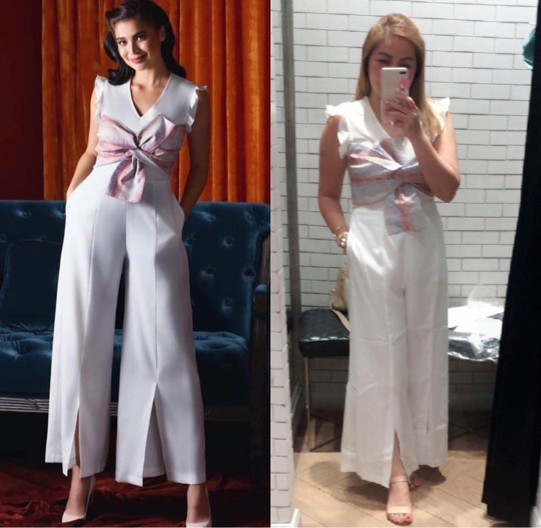 Plains and shop prints white jumpsuit