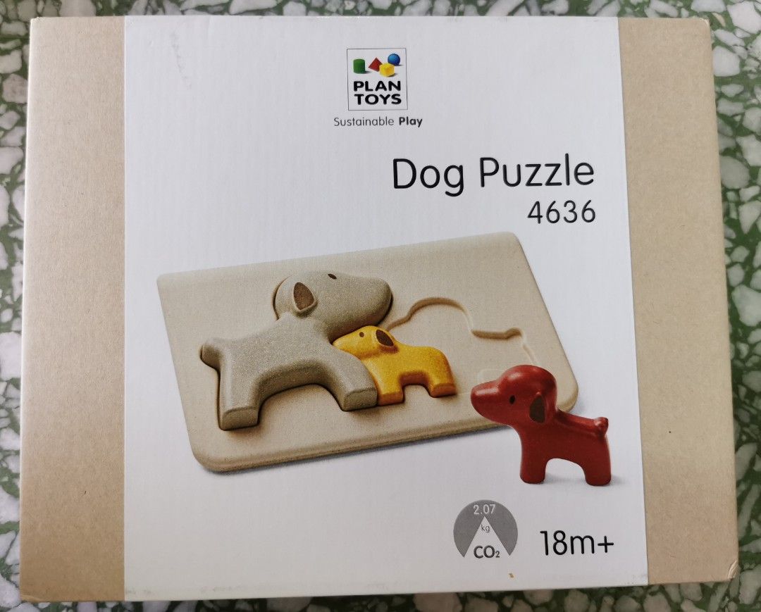 Plan Toys - Dog Puzzle