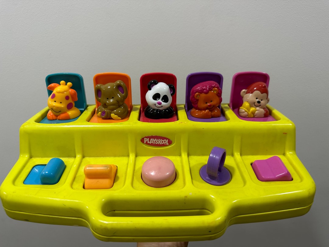 playskool animal push and popup toy, Hobbies & Toys, Toys & Games on Carousell