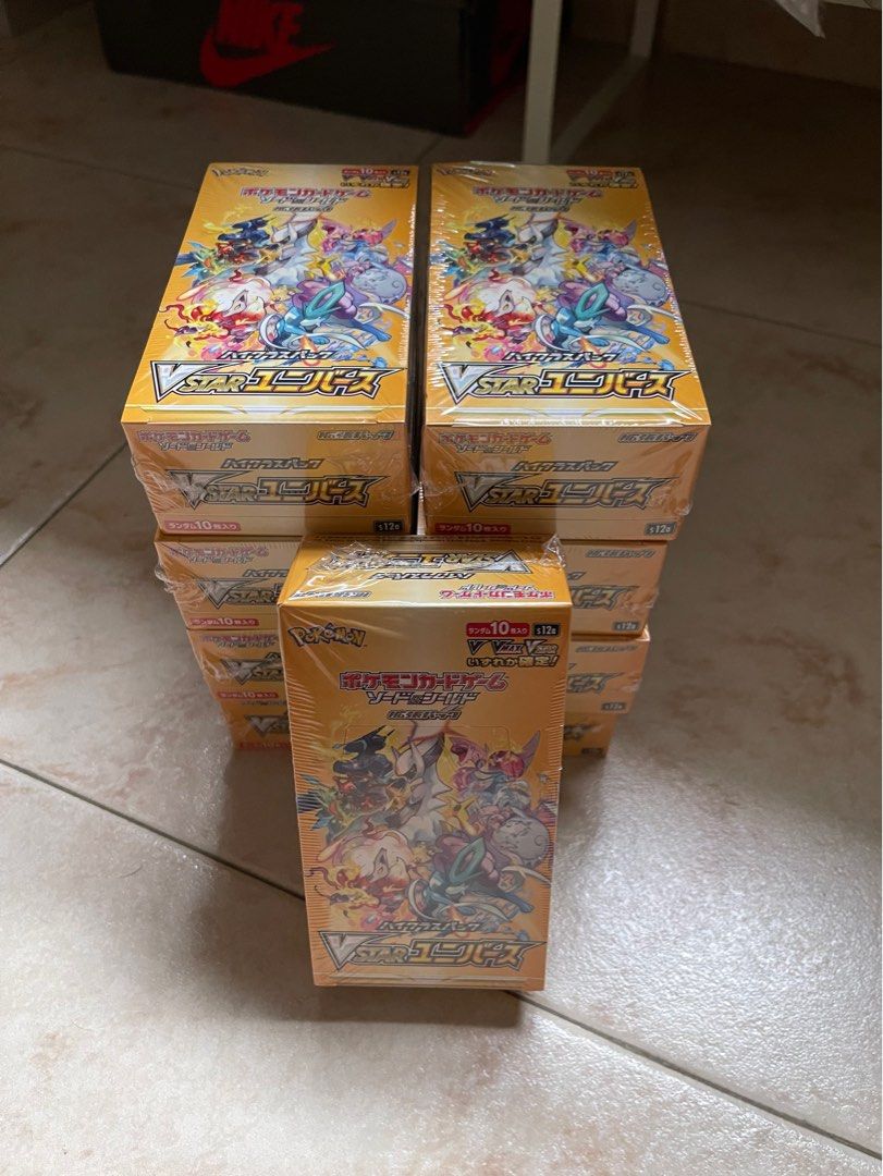 Pokemon Japanese V Star Universe Booster Box s12a, Hobbies & Toys, Toys & Games on Carousell