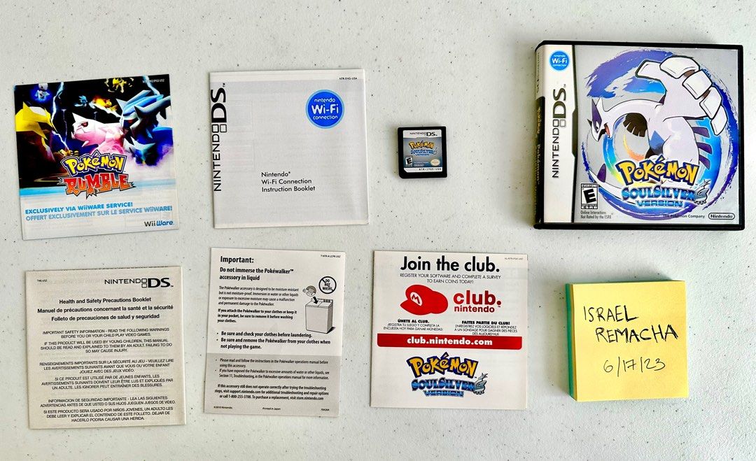 Pokemon Soul Silver, Video Gaming, Video Games, Nintendo on Carousell