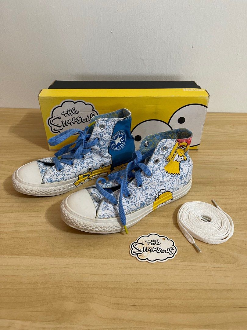 Pre loved Converse The Simpsons CT HI Junior EUR 32 UK 13.5 US 1