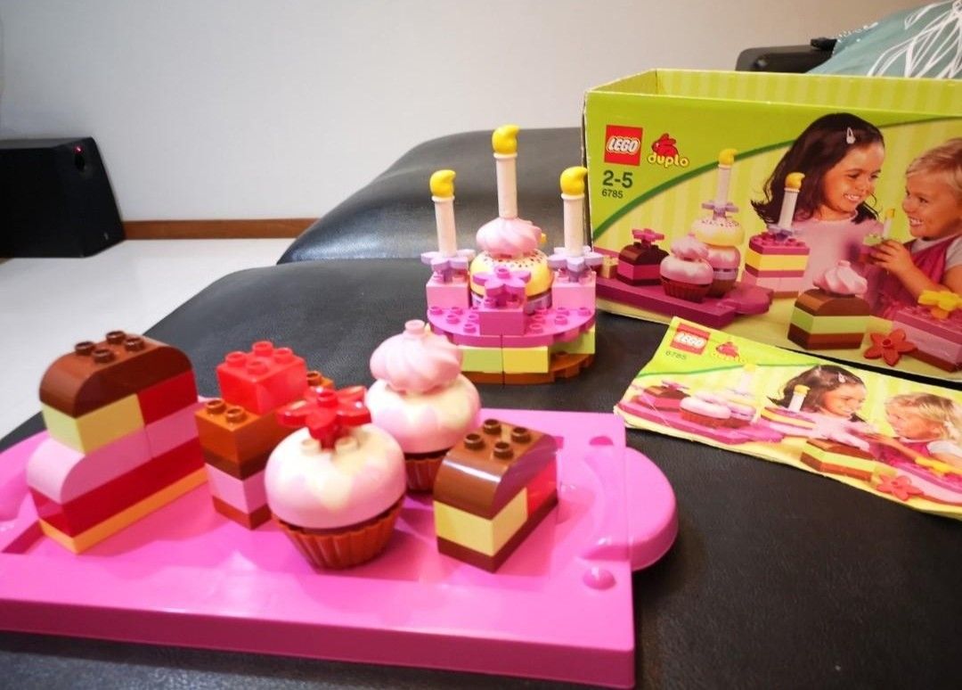 Preloved Lego Duplo Creator Cake and Cupcake Set Hobbies Toys