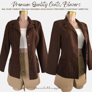 Premium Chocobrown Coat