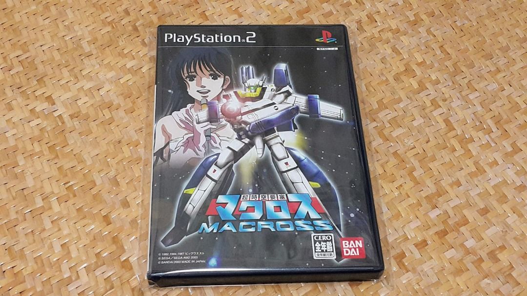 日版PS2 MACROSS 超時空要塞(齊說明書), 電子遊戲, 電子遊戲