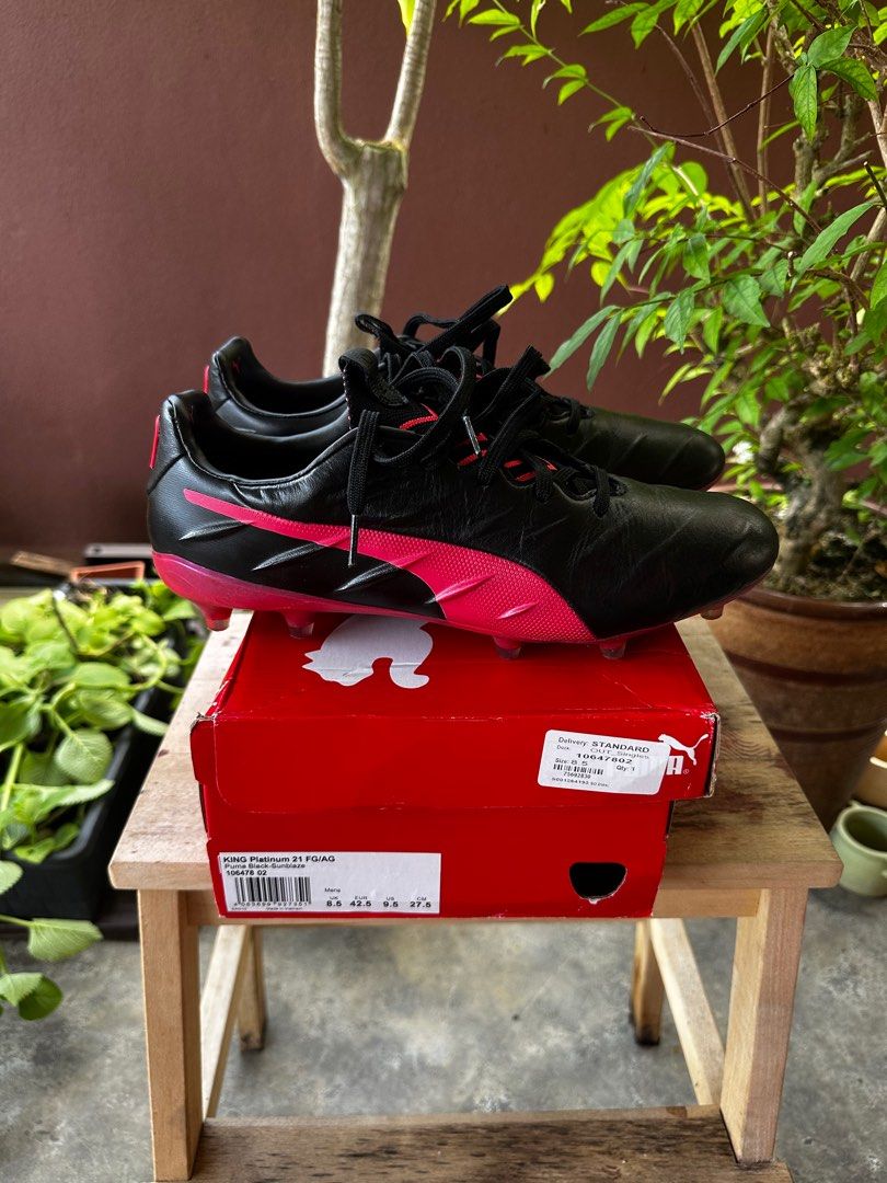 Puma King Platinum 21 AG Men s Fashion Footwear Boots on Carousell