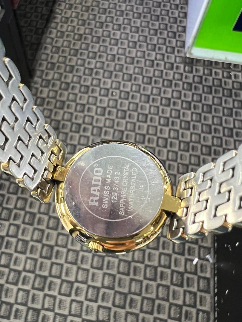 Rado florence sapphire clearance crystal water sealed price