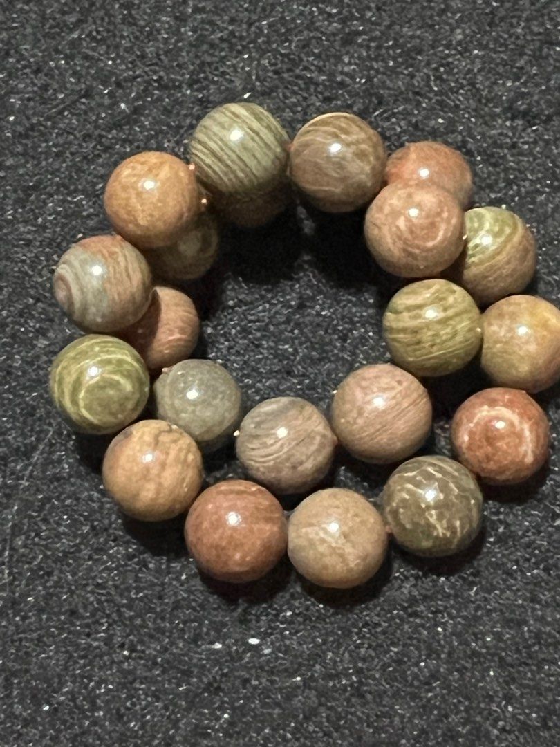Rainbow jasper bracelet wt 17 gm size 7 x 6.5 cm Women s Fashion