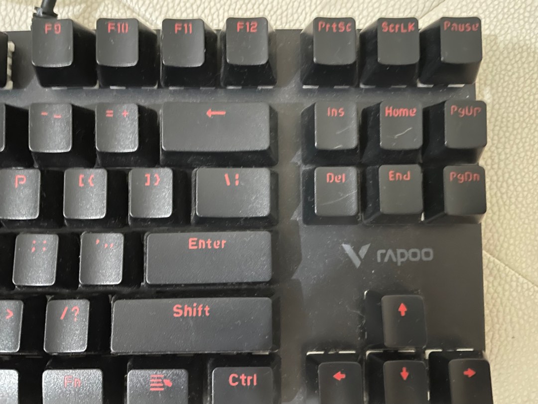 Rapoo V500 Mechanical Keyboard, Computers & Tech, Parts & Accessories ...