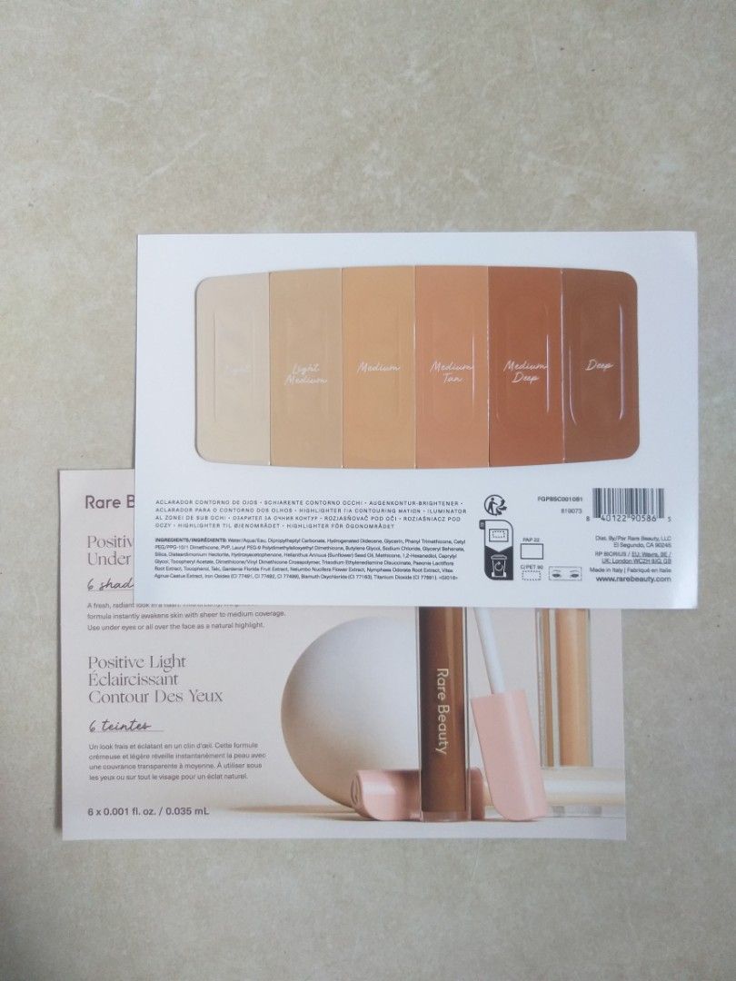 RARE BEAUTY Eye Brightener (Category: Makeup) located in Santa Rosa. Submitted by guessgg (Listing ID 1238151144, Image 2). Description: Sampler. Buy both for 140..