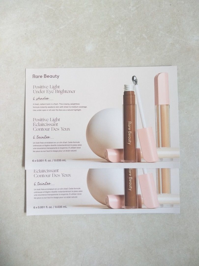 RARE BEAUTY Eye Brightener (Category: Makeup) located in Santa Rosa. Submitted by guessgg (Listing ID 1238151144, Image 1). Description: Sampler. Buy both for 140..