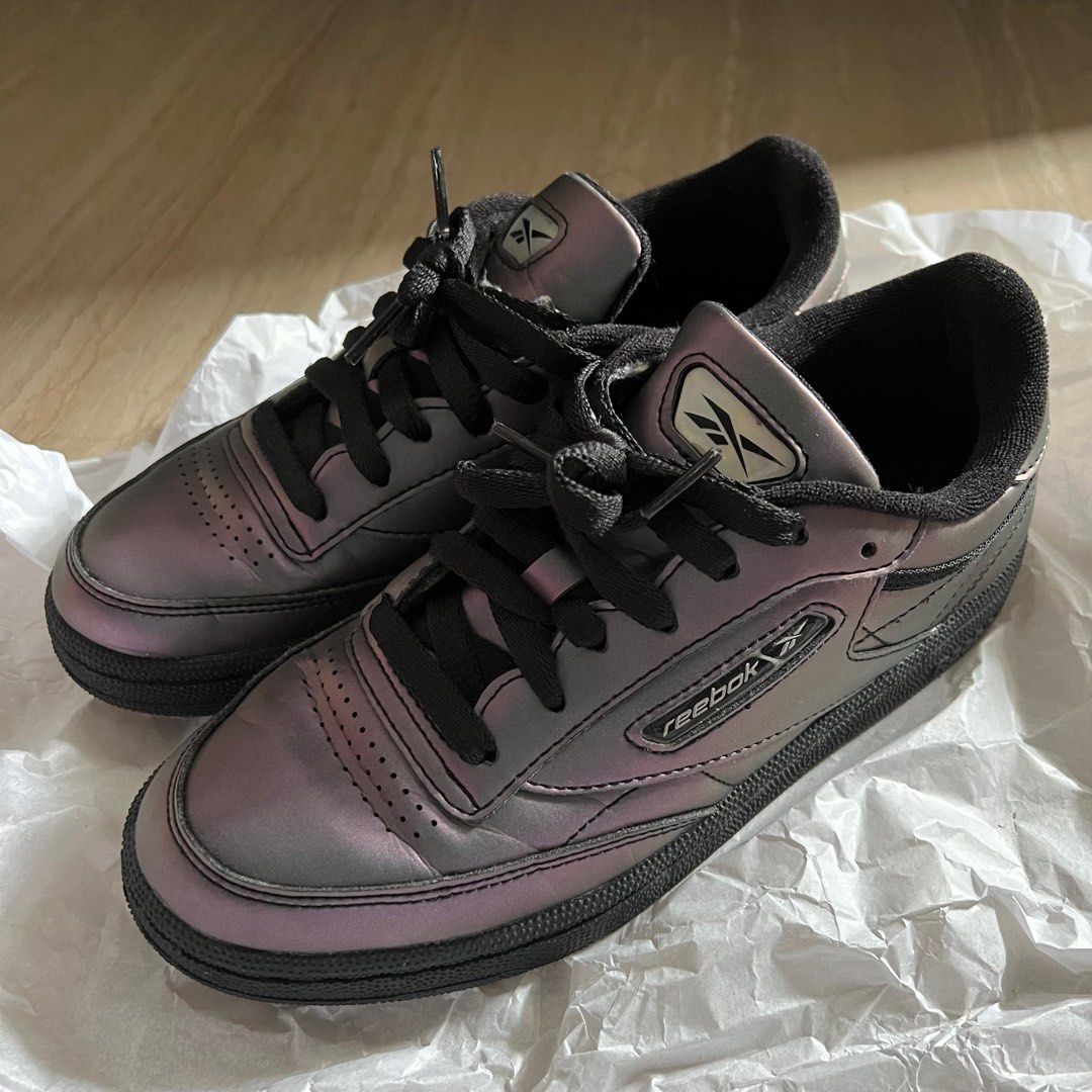 Reebok Classic Club C 85 Low Top Lace Up Casual Shoes Women s