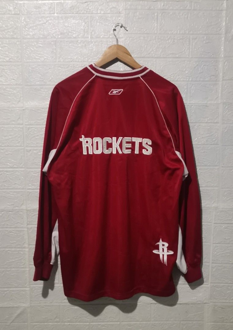 Rockets Warm Up Jacket, Men's Fashion, Coats, Jackets and Outerwear on  Carousell