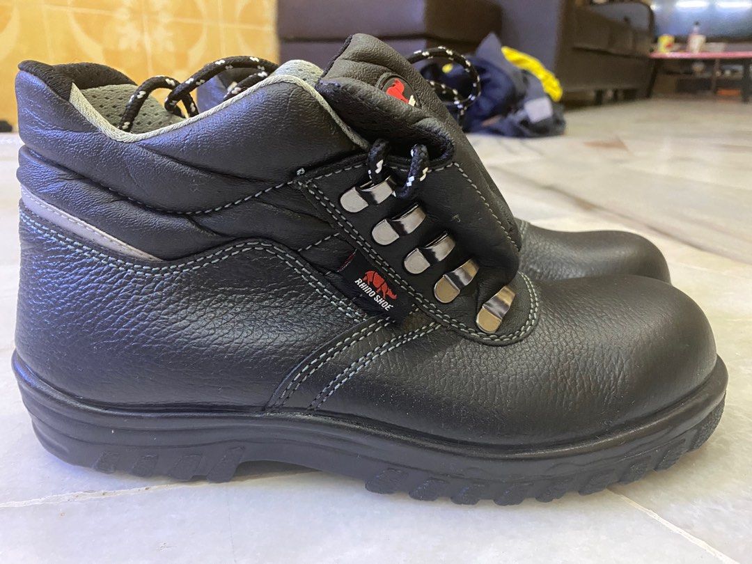 RHINO SHOE UN201SP Ultranite Safety Shoes I Mid Cut I Fiber Glass Toe ...
