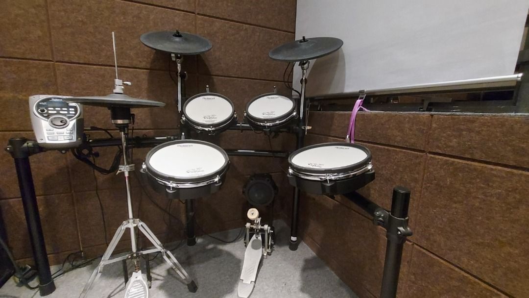 [全套連amp，即買即用。消費券可用;觀塘實體店可試] Roland Vdrum TD15KV drum 電子鼓 (TD17KVX替代,實體