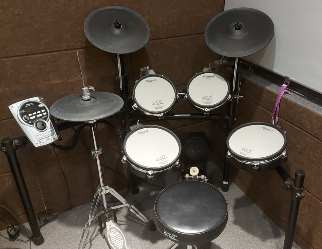 [全套連amp，即買即用。消費券可用;觀塘實體店可試] Roland Vdrum TD15KV drum 電子鼓 (TD17KVX替代,實體