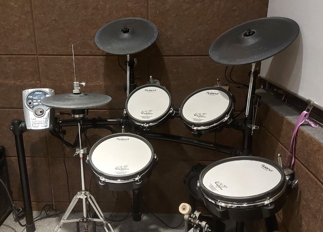 [全套連amp，即買即用。消費券可用;觀塘實體店可試] Roland Vdrum TD15KV drum 電子鼓 (TD17KVX替代,實體