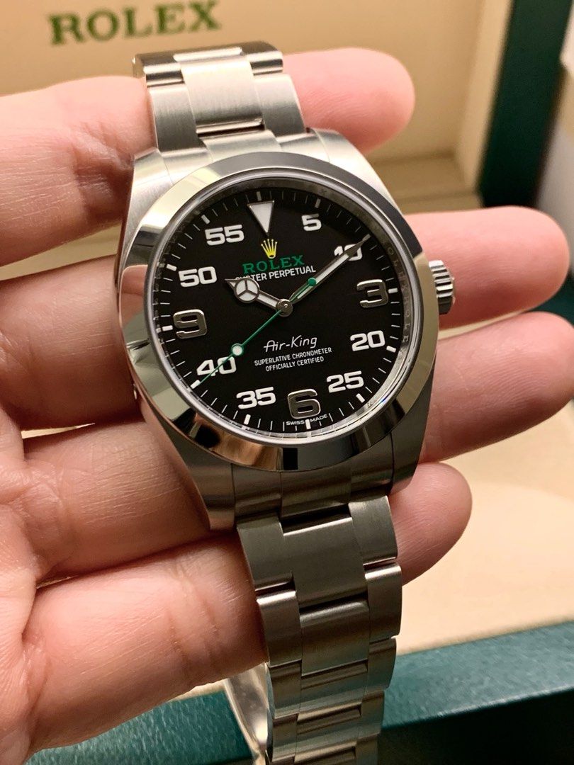 Rolex air king discontinued sale