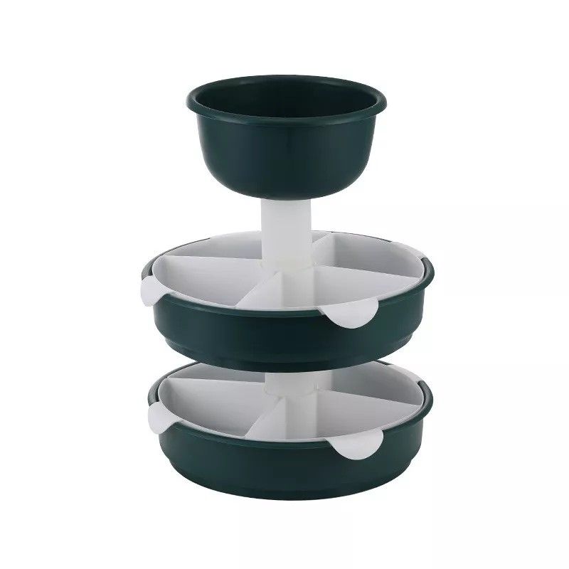 Ingredients Stock Rack Rotating Hotpot Ingredients Rack, 3-Tier, Furniture & Home Living ...