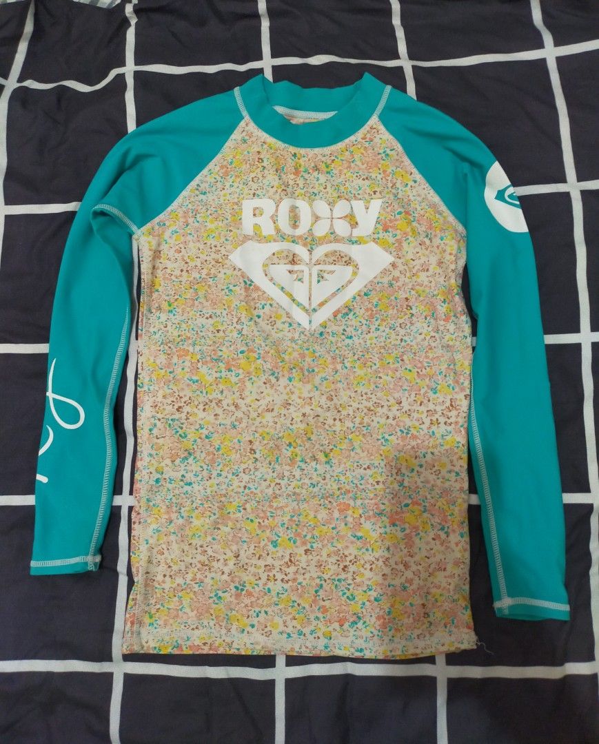 Roxy Rash Guard on Carousell
