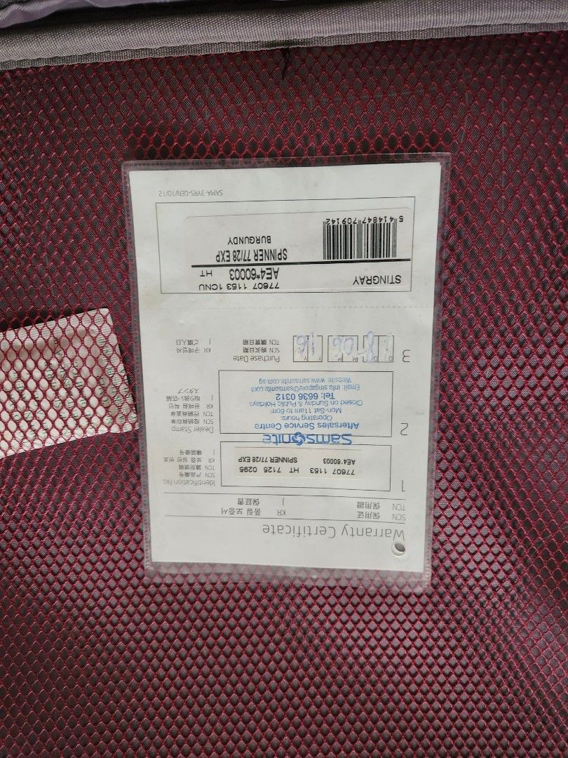 Samsonite stingray spinner clearance