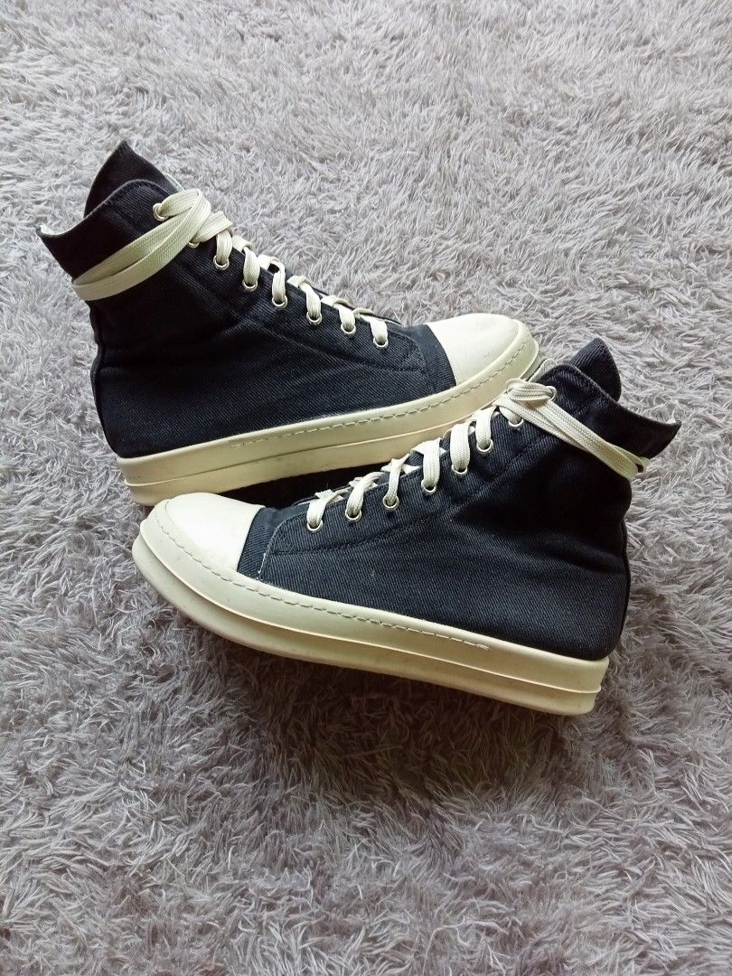 Sepatu second branded rick owens drkshdw made in italy size 40/25cm ...