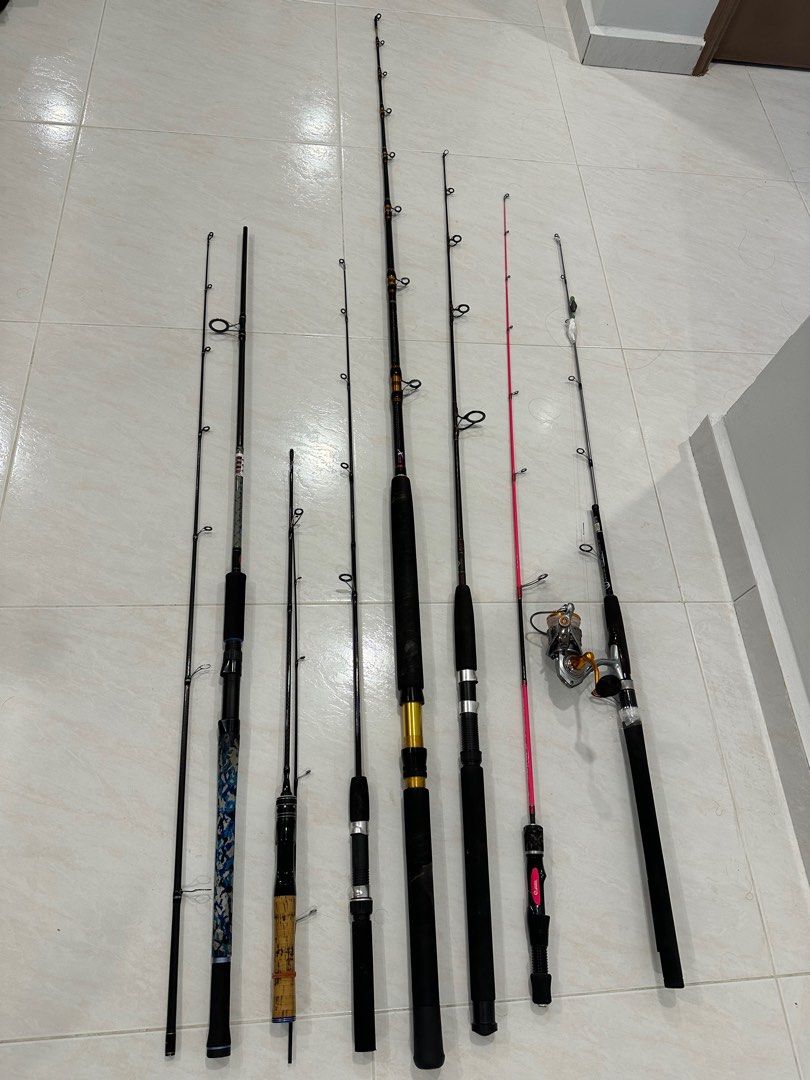 Shimano Fishing Rod, Reel and Accessories [For Sales] [Used], Sports  Equipment, Fishing on Carousell