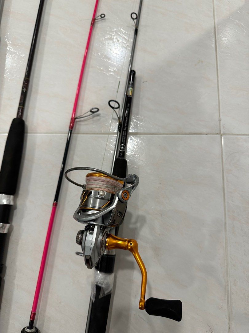 Shimano Fishing Rod, Reel and Accessories [For Sales] [Used], Sports  Equipment, Fishing on Carousell