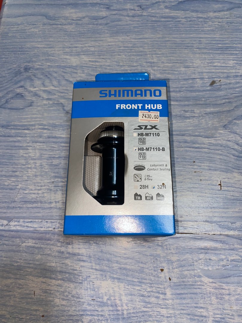 Shimano SLX Front Hub Sports Equipment Bicycles Parts