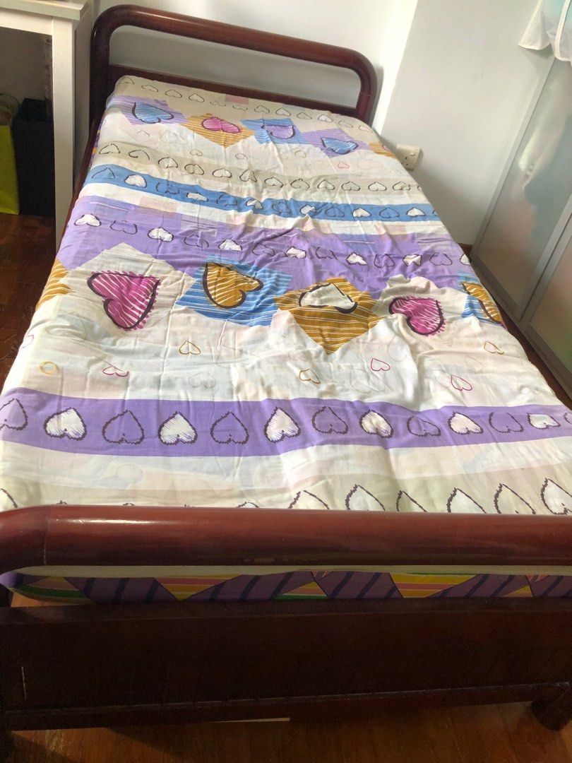 Singer shop bed frame