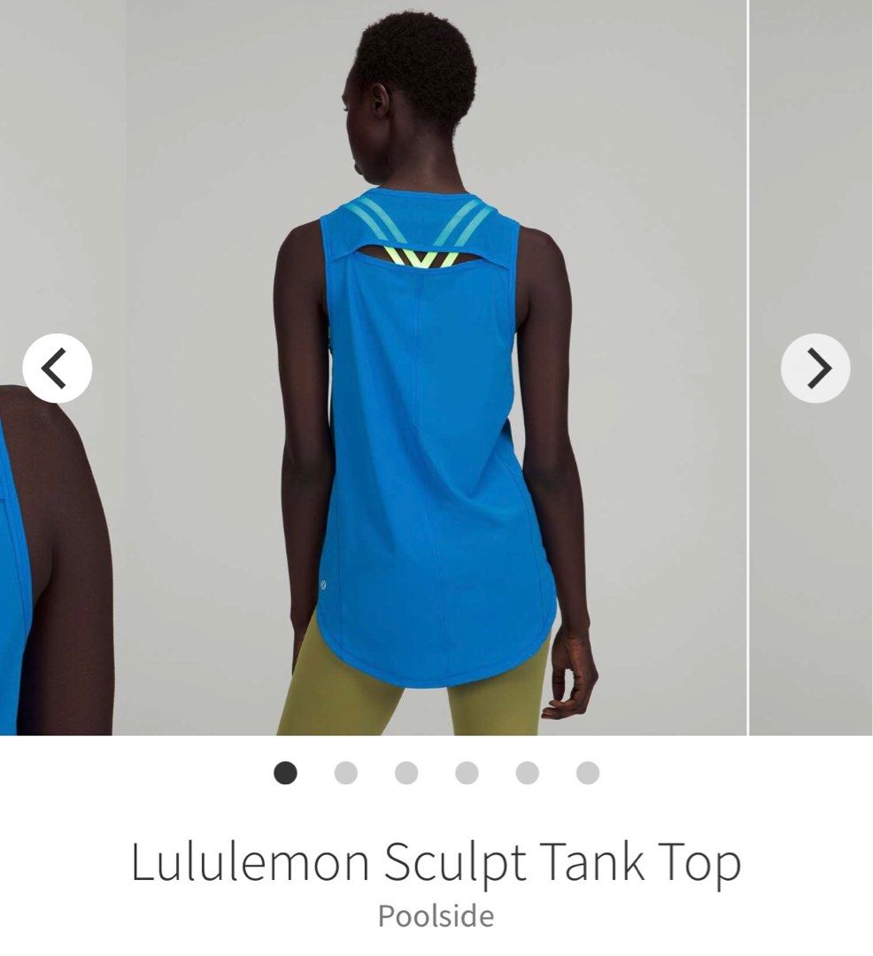 Lululemon Align Waist Length Tank Top in Poolside, Women's Fashion,  Activewear on Carousell