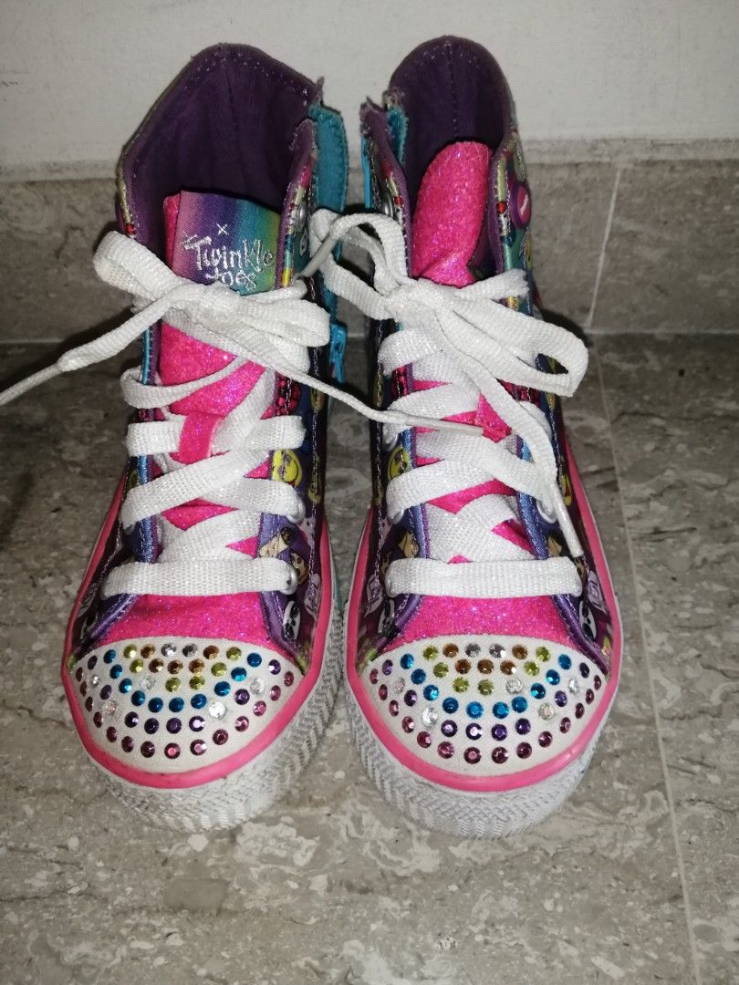 Skechers Girls Twinkle Toe Sneaker