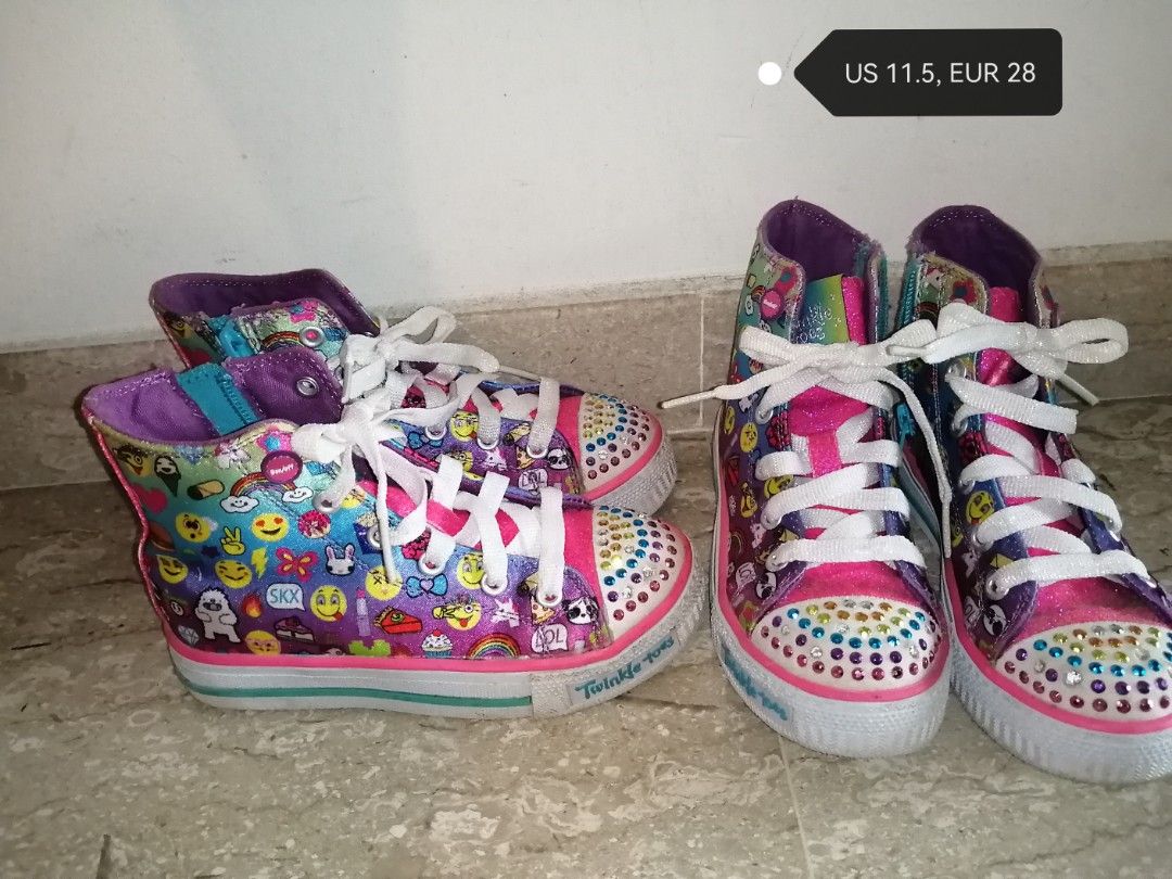 Girls sketchers cheap twinkle toes