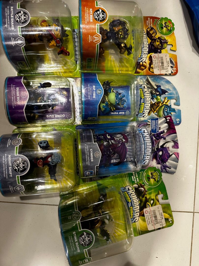 NEUF NEW FIGURINE skylanders giants TRIGGER HAPPY blister nintendo