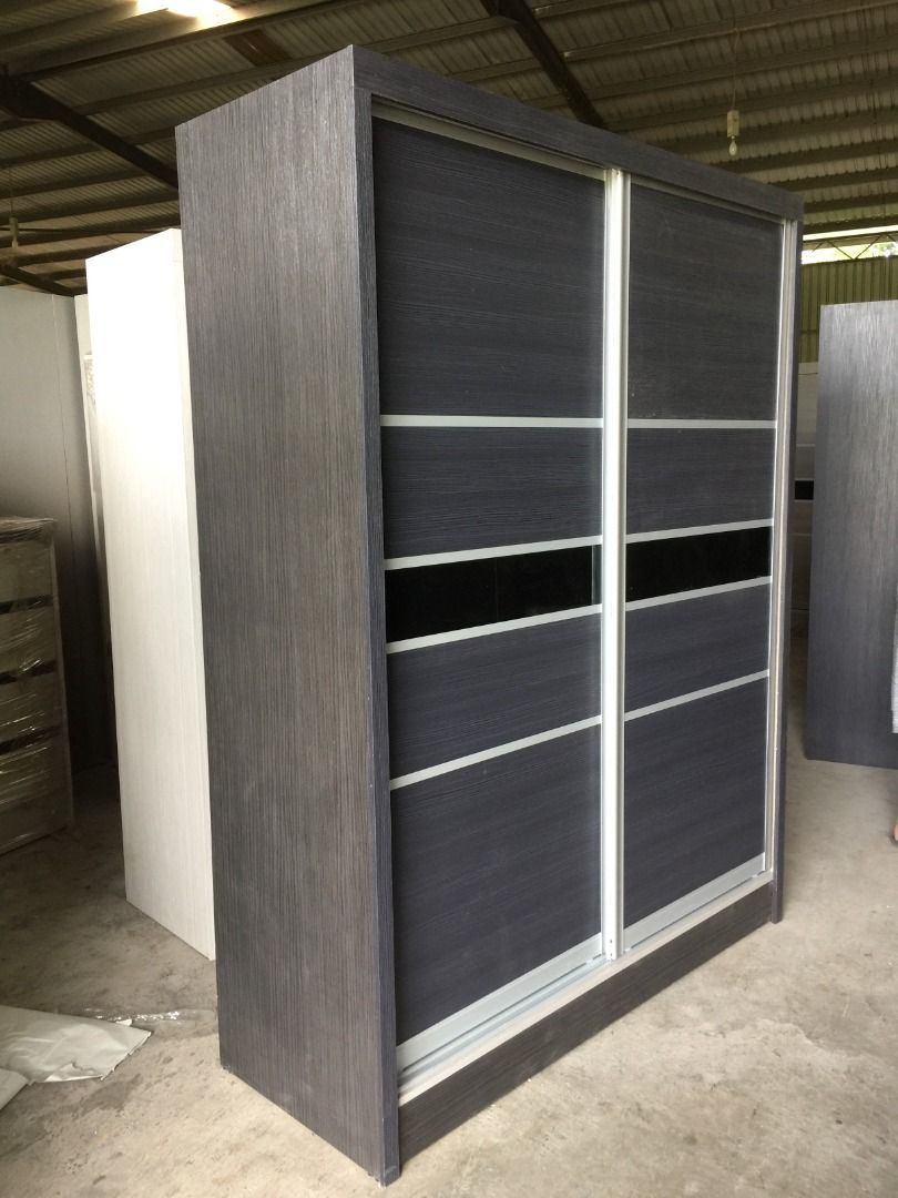 Sliding Door Wardrobe Home bedroom simple large wardrobe Simple sliding ...