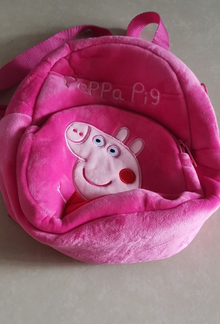 Small peppa pig backpack store