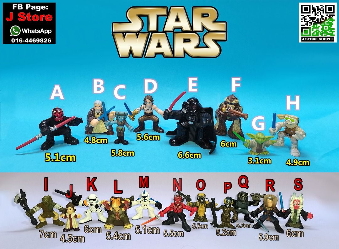 Star wars top chibi figures