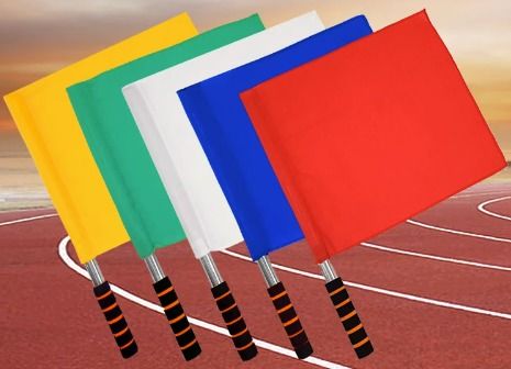 Starting Flag, Racing Flag, Referee Flag, Athletics Flag, Sports ...