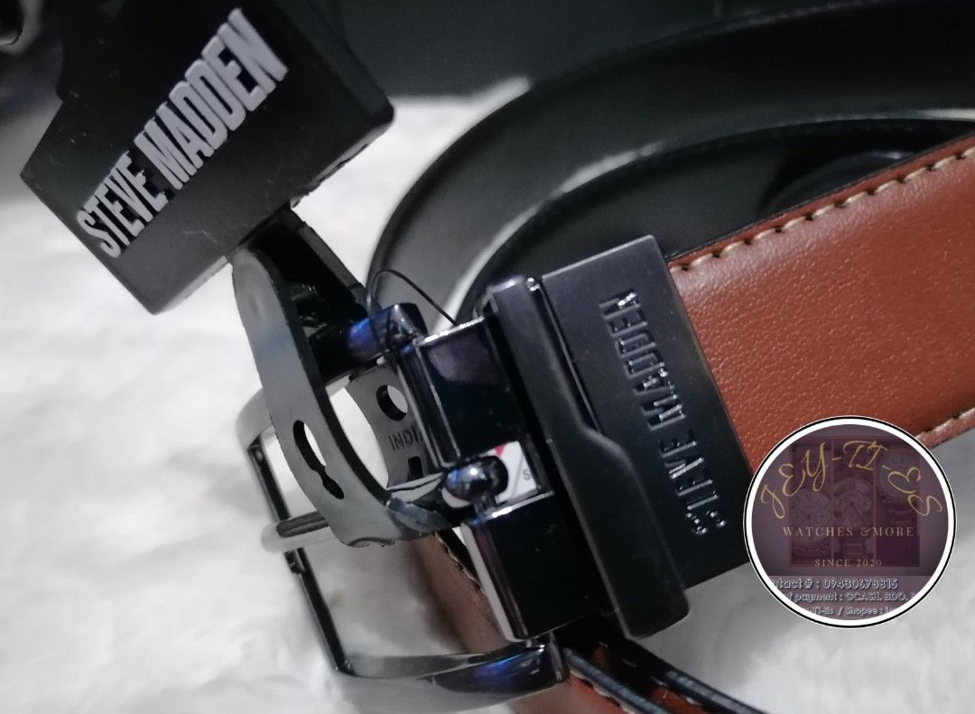 Steve madden mens belt outlet