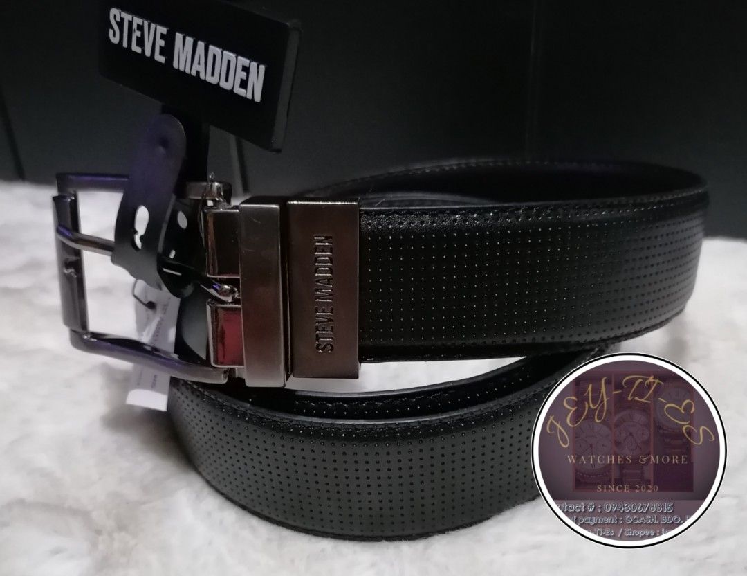 Steve madden mens belt top