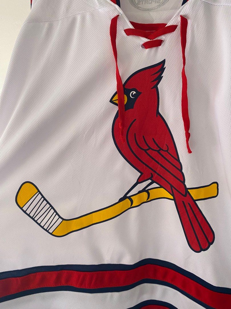 STL Cardinals Hockey Jersey, Men's Fashion, Coats, Jackets and Outerwear on  Carousell