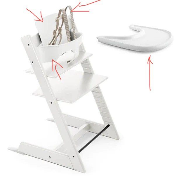 Stokke Tripp Trapp Baby Seat and Tray Babies Kids Baby Nursery