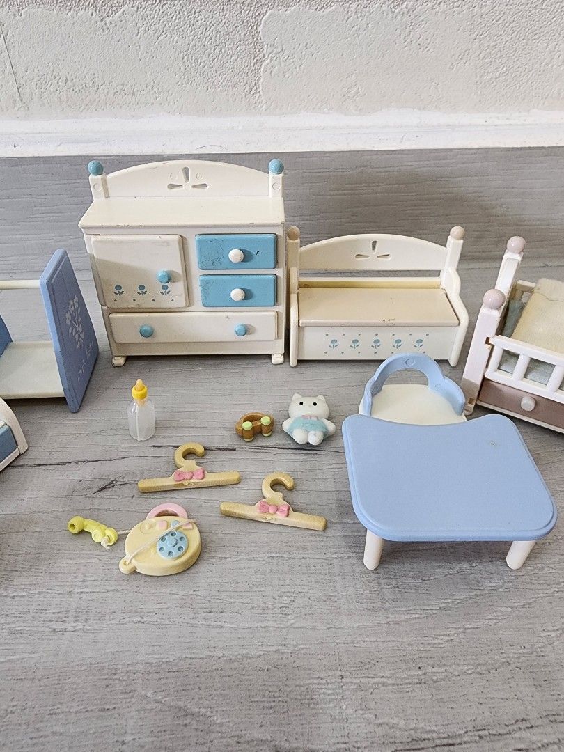 Sylvanian families discount baby nursery set