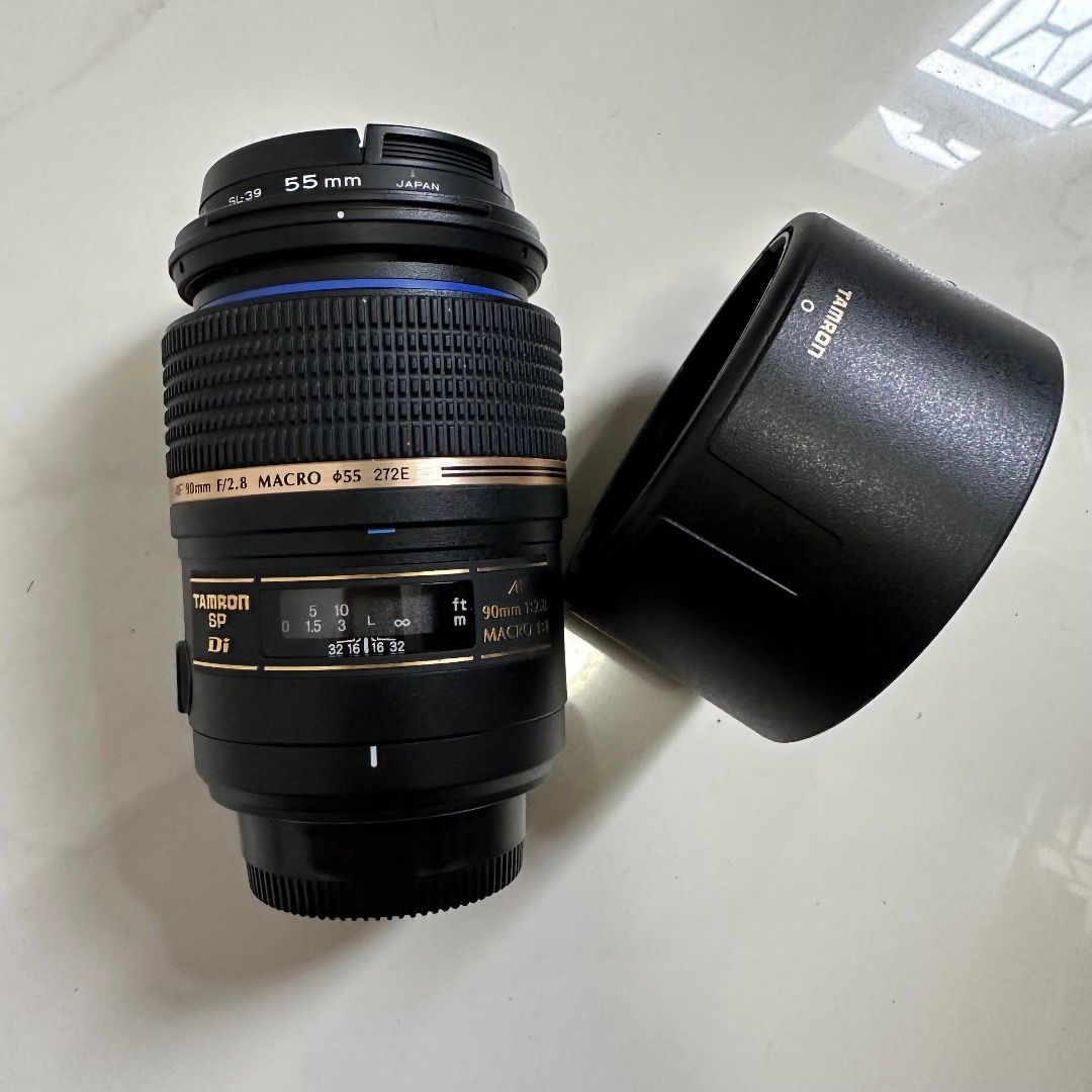 Tamron 90mm F2.8 Marco (272E) nikon mount - 9 成新, 攝影器材, 鏡頭