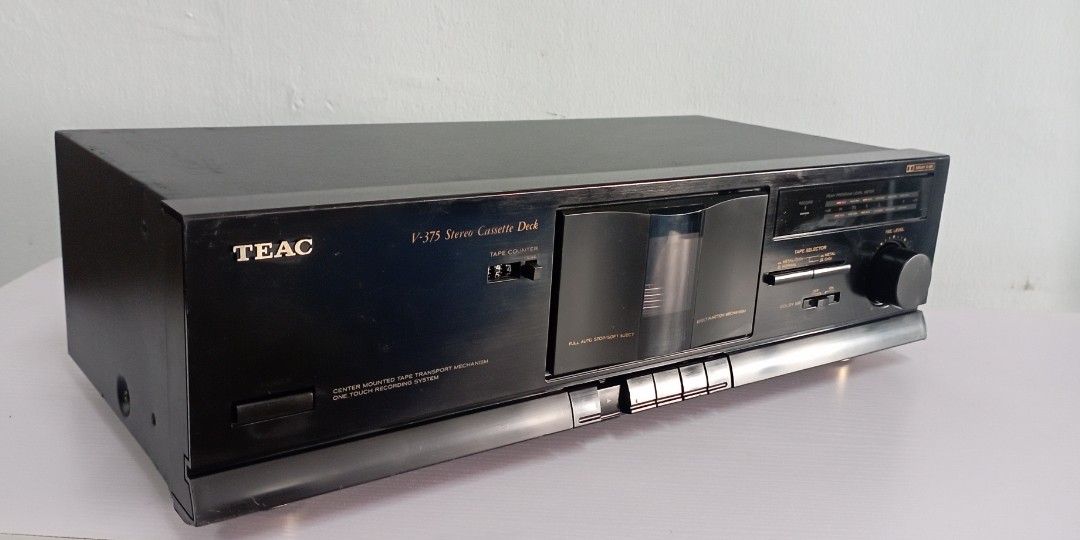 Teac Cassette Deck V375, Audio, Other Audio Equipment on Carousell