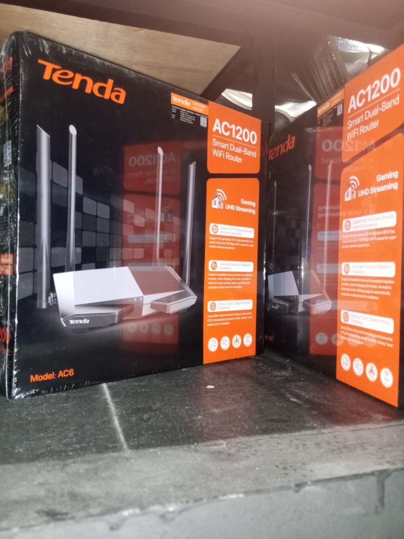 TENDA ROUTER, Computers & Tech, Office & Business Technology on Carousell